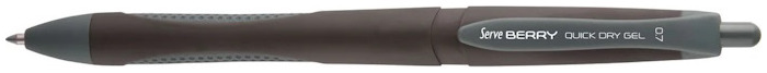 Stylo encre gel rétractable Serve, série Berry Encre noire