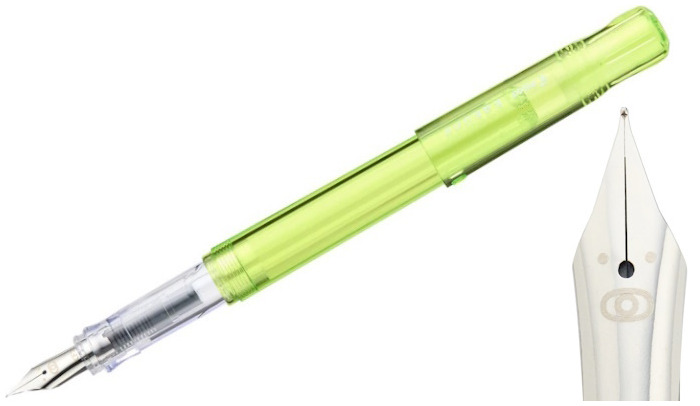 Stylo plume Pilot, série Kakuno Family Jaune-vert (Bébé)