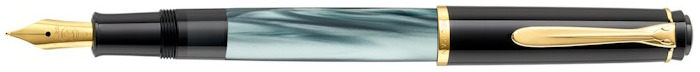 Pelikan Fountain pen, Classic M200 series Green marbled GT