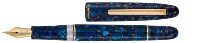 Stylo plume Standard Esterbrook, série Estie Core Nouveau Bleu GT (Pompe intégrée)