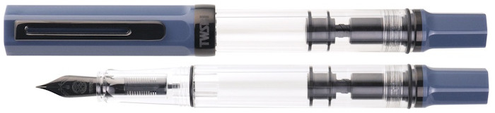 Stylo plume TWSBI, série Eco Bleu ardoise avec Onyx (Slate Blue)