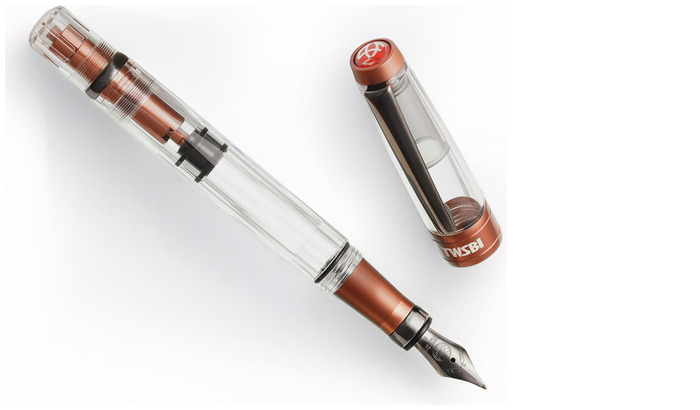 TWSBI Fountain pen, Diamond 580 ALR series Affogato with Onyx