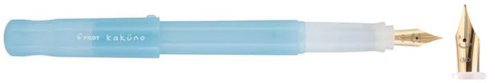 Stylo plume Pilot, série Kakuno Madoromi Bleu pâle