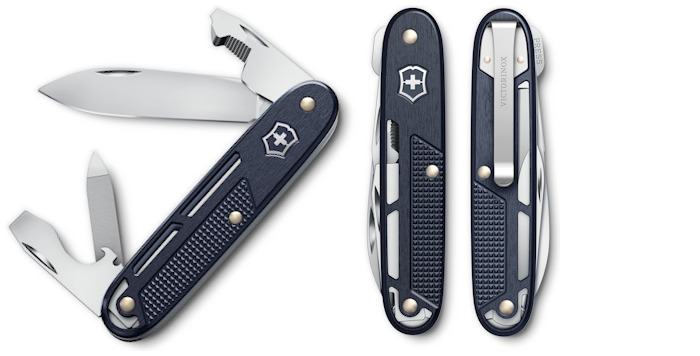 Victorinox Knife, Alox Refined series Dark blue (Synergy Alox)