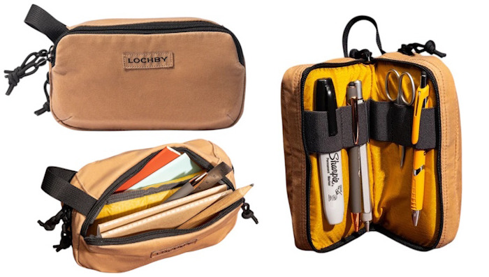 Lochby pouch, Mini Venture series Light brown (Camel)