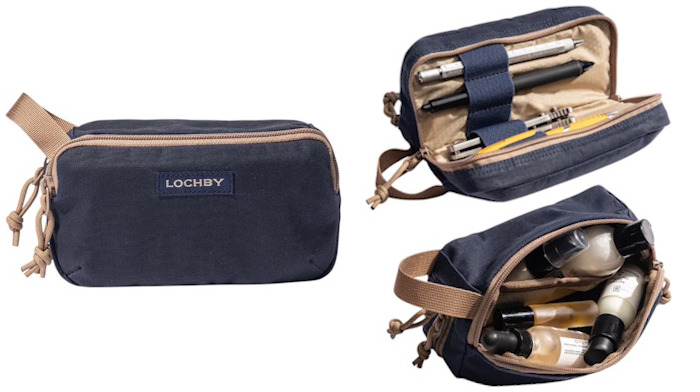 Lochby pouch, Mini Venture series Navy (Nautical)