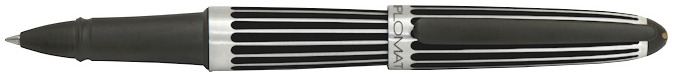 Diplomat Roller ball, Aero series Black (Stripes)