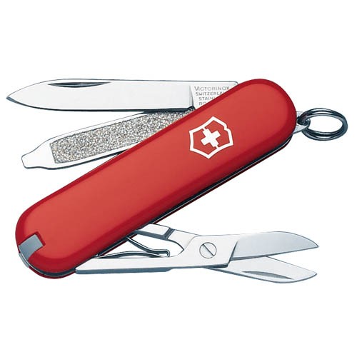 Victorinox Knife, Small Pocket Knives series Red (Classic SD)