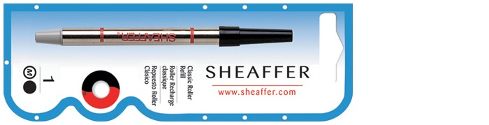 Sheaffer Roller refill, Refill & ink series Classic Black ink  (BIG)
