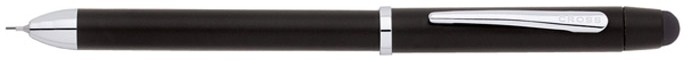 Stylo multifonction Cross, série Tech-3 Noir avec stylus