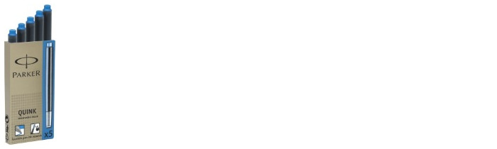 Parker Ink cartridge, Refill & ink series Blue ink