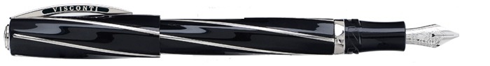 Visconti Fountain pen, Black Divina series Black (Oversize)